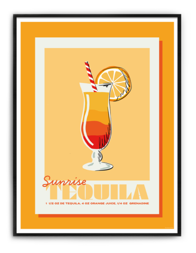 Cocktail Tequila Sunrise