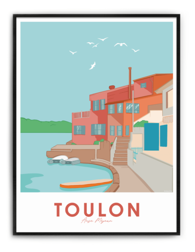 illustration : Anse Méjean à Toulon
