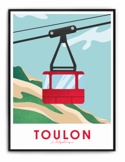 illustration : Téléphérique de Toulon