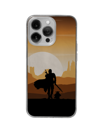 Coque téléphone iPhone & Samsung – The Mandalorian