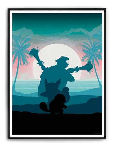 Pokemon – Carapuce – Carabaffe – Tortank