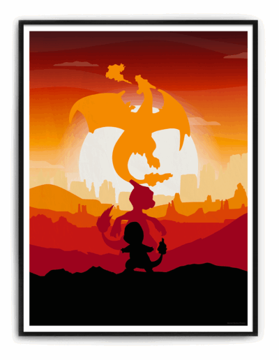 Pokemon – Salamèche – Reptincel – Dracaufeu